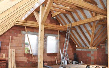 Glan Yr Afon attic trusses